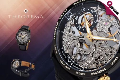 For QR999 Tell Time in Style with Men's Theorema Monte Carlo Watches - Choose from 8 Classic Designs! (QR5556 Value)